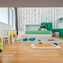 prepojene detske izby zelena od kivvi architects