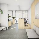 navrh interieru recepcia