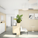 navrh interieru recepcia