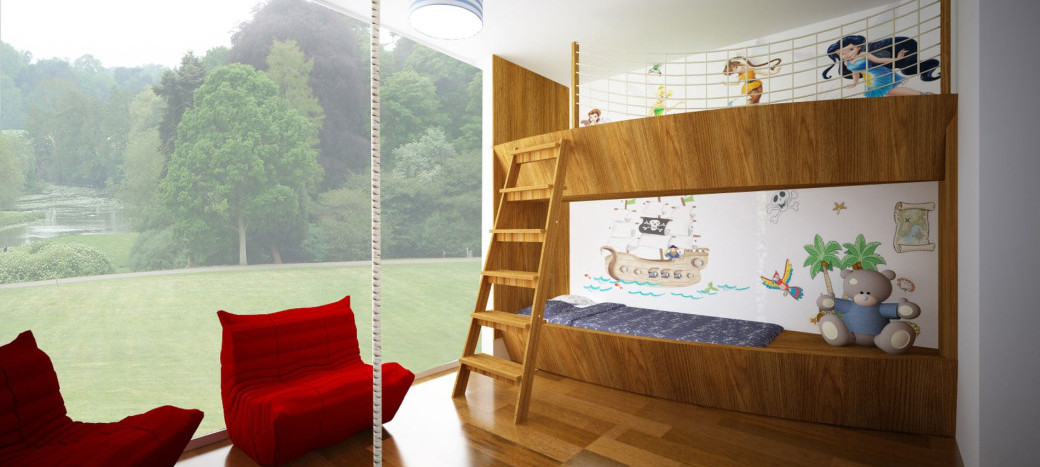 Detské izby pre malých námorníkov