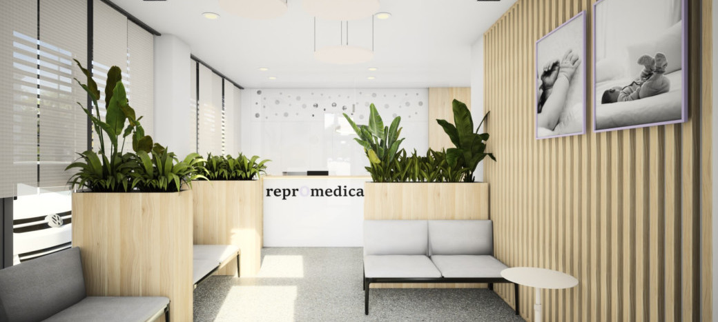 Interiér recepcie, Horský Park, Bratislava